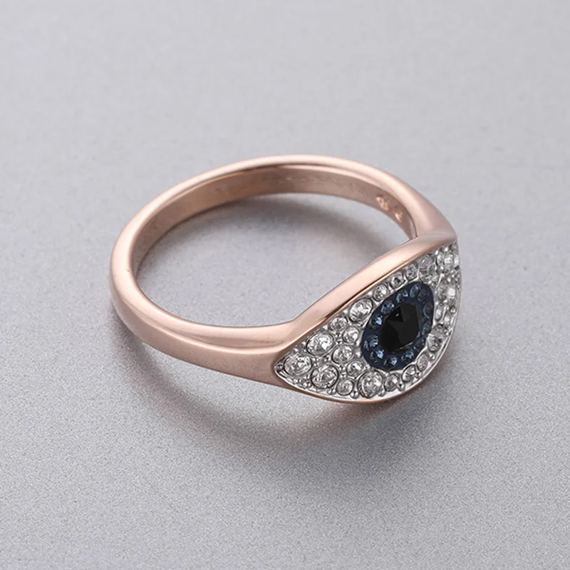 Высокое качество SWA, devil eye модное женское кольцо