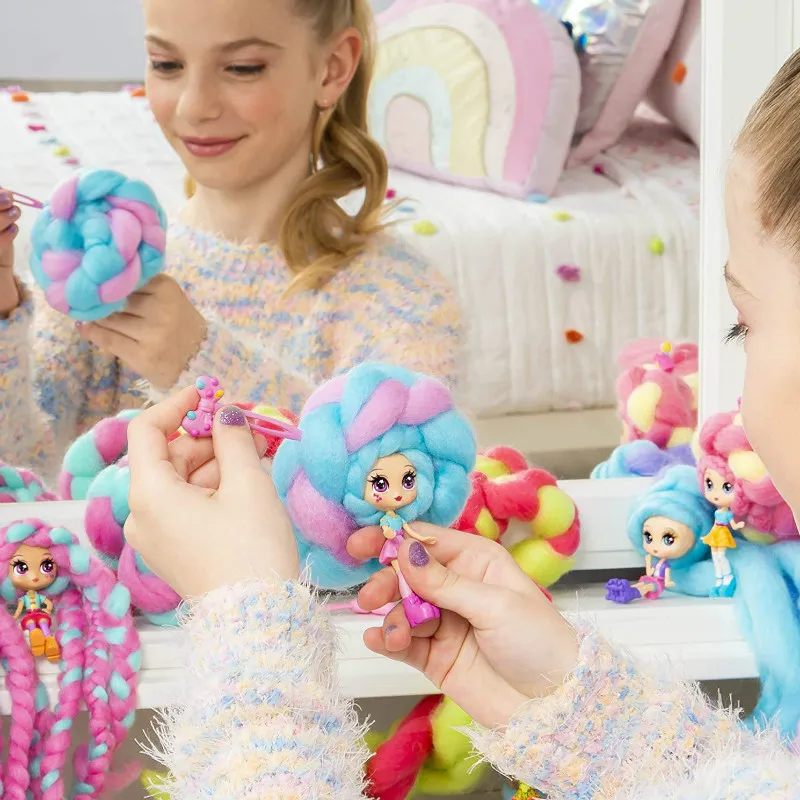 Переиздание Candylockseing сладкое угощение игрушки куклы для хобби аксессуары Зефир волосы 30 см сюрприз прическа с ароматизированной куклой