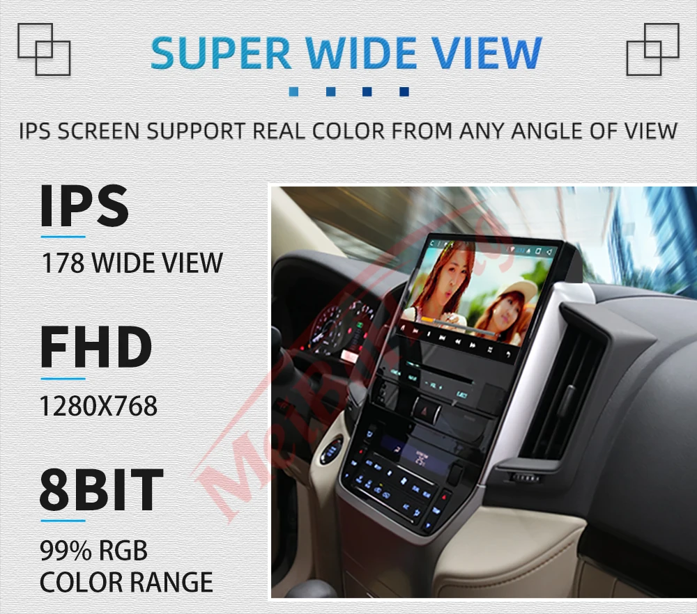 1 Din 10,4 дюйма Android 7,1 Автомобильный gps навигатор медиа экран стиль для TOYOTA LAND CRUISER- с DVD плеером