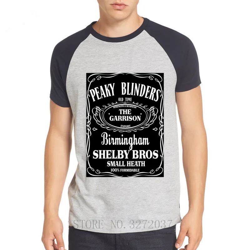 Peaky Blinders Shelby Bros Мужская футболка из 100% хлопка с короткими рукавами подарок на день