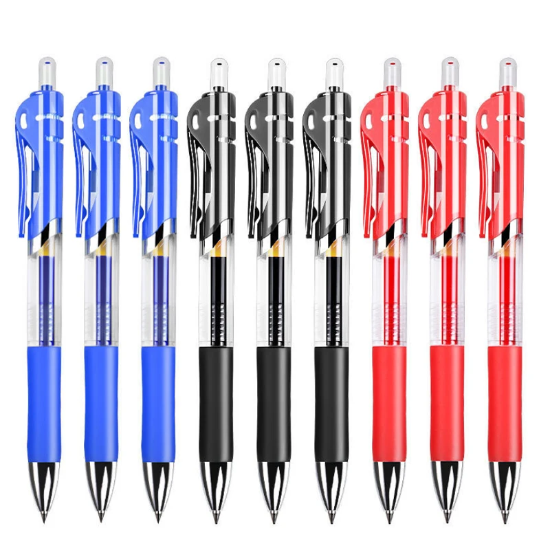 Quick drying Gel pen Large capacity Roller ballpoint pen 0.5mm Black