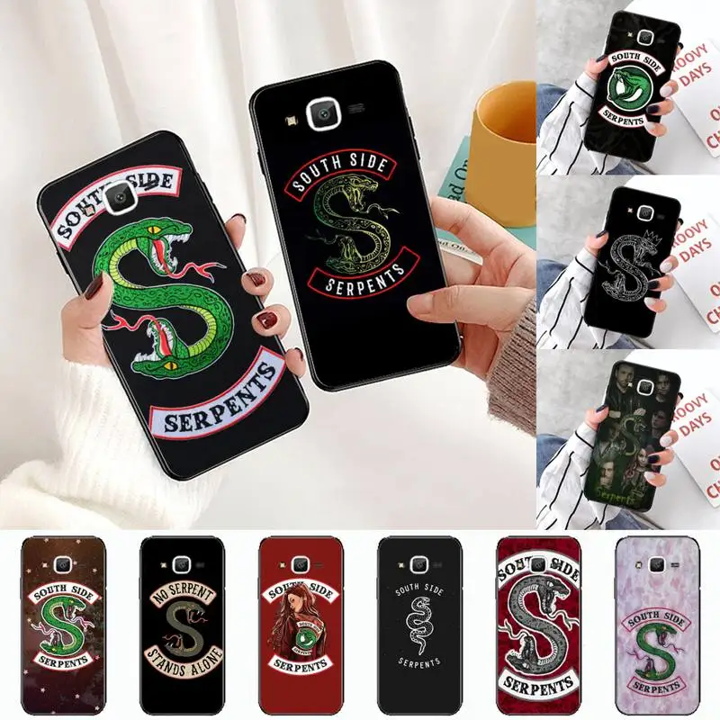 

South Side Serpents American Black Cell Phone Case For Samsung Galaxy J2 J4 J5 J6 J7 J8 2016 2017 2018 Prime Pro plus Neo duo