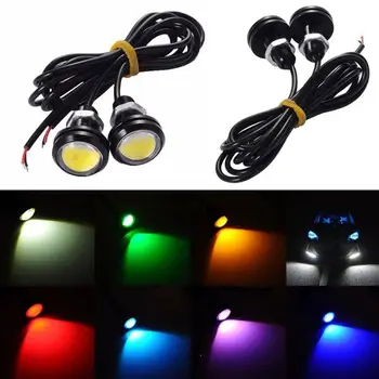 

by DHL or Fedex 500pcs 23mm Daytime Running Lights Source Backup Reversing Parking Signal Lamp Waterproof Led Eagle Eye