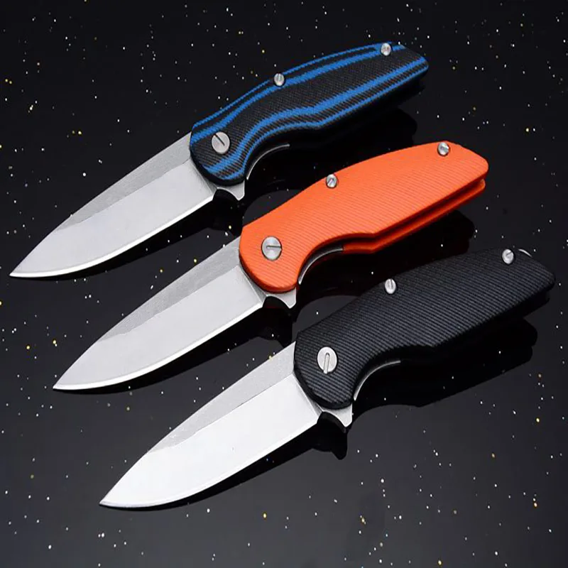 Хорошее F95 sharp-D2 Лезвие складные охотничьи ножи выживания G10 Ручка-EDC инструмент Флиппер тактическое Выживание Кемпинг Карманный fising