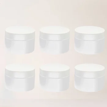 

6pcs 15g Cream Sub-Bottle Portable Cream Travel Box Dull Polish Mini Container Solid Storage Cosmetic Sample Bottle