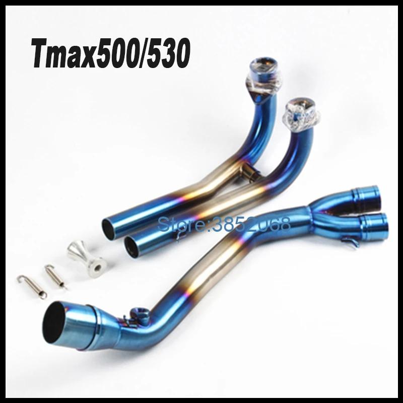 Слипоны для Yamaha Tmax 500 Tmax530, мотоциклетные выхлопные трубы для TMAX500 TMAX530 TMAX 500 TMAX 530