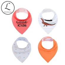 Слюнявчики для новорожденных и малышей; детская бандана для младенцев; хлопковые Слюнявчики для малышей и девочек; треугольные Слюнявчики для мальчиков