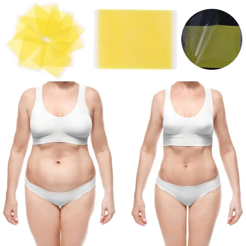 

Hot 10pcs/Pack Quick Slimming Patch Health Care Products Strong Efficacy Slim Patches Belly Slim Abdomen Navel Stick Slimer Tool