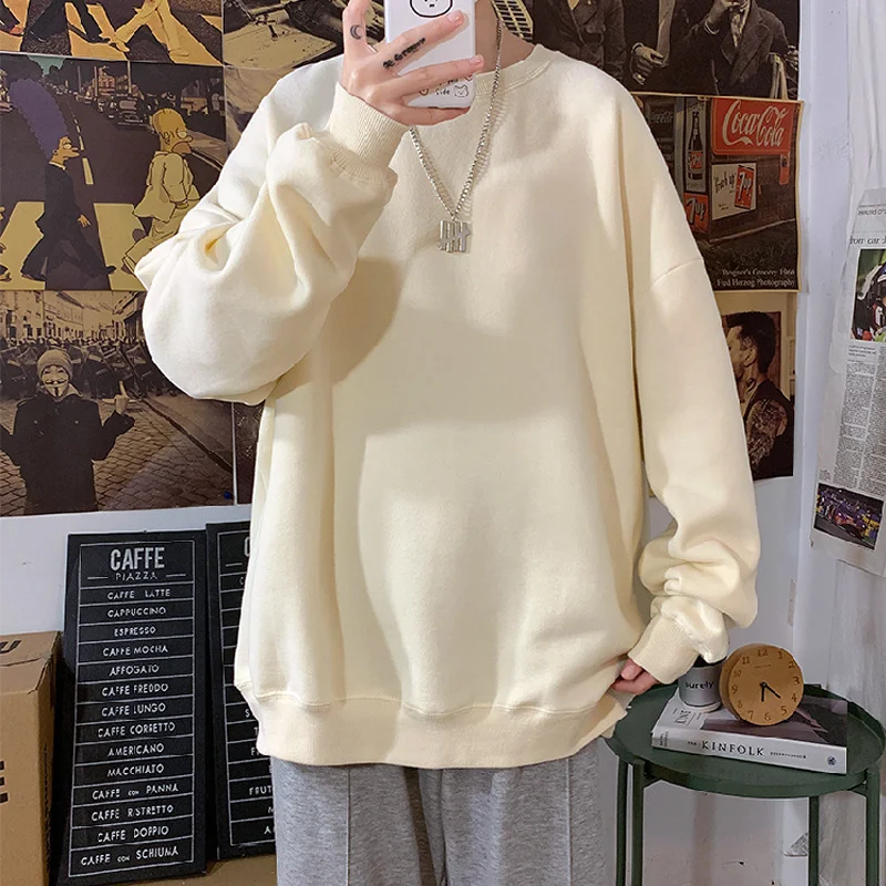Readable 2021 Restore Woman Hoodies Oversized Female Loose Cats Solid Thicken Hot Women Sweatshirts Dame Mode 1