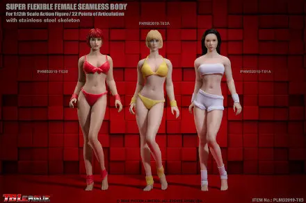 TBLeague 1/12 Scale T01A T03A T03B Female Action Figure Seamless Body with Head Sculpt Pale Suntan Figurine Dolls | Игрушки и хобби