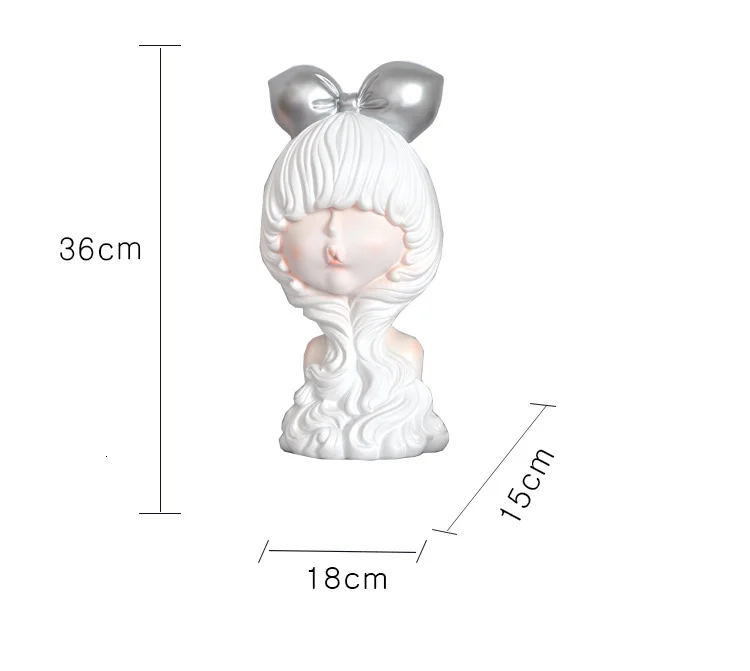 Nordic Angel beautiful girl decorations home table resin decoration accessories modern small lovely kiss and best gift statue