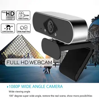 

HD 1080P Webcam Mini Computer PC WebCamera With Microphone USB Camera Video Recording Web Camera Clip On PC Laptop
