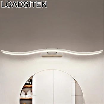 

Decor Desk Wall with Light Cabinet Schminktisch Para Penteadeira Makeup Table Dressing Mirror Mesa De Maquillaje Vanity Lamp