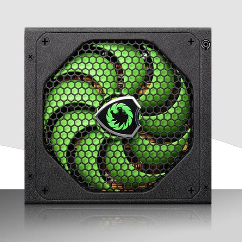 Блок питания для GameMax ATX12V полумодульный 80 плюс Бронзовый бесшумный блок питания для видеоигр 500 Вт блок питания GM-500
