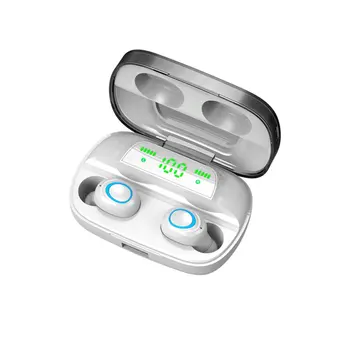 

1Pair S11 Wireless Earphone Sport In-ear Headset Stereo Handsfree Noise Cancelling Earphones Charging Box