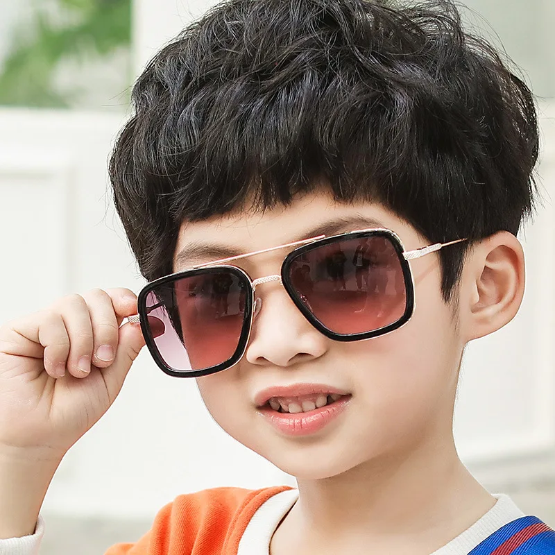 the boy with the sunglasses