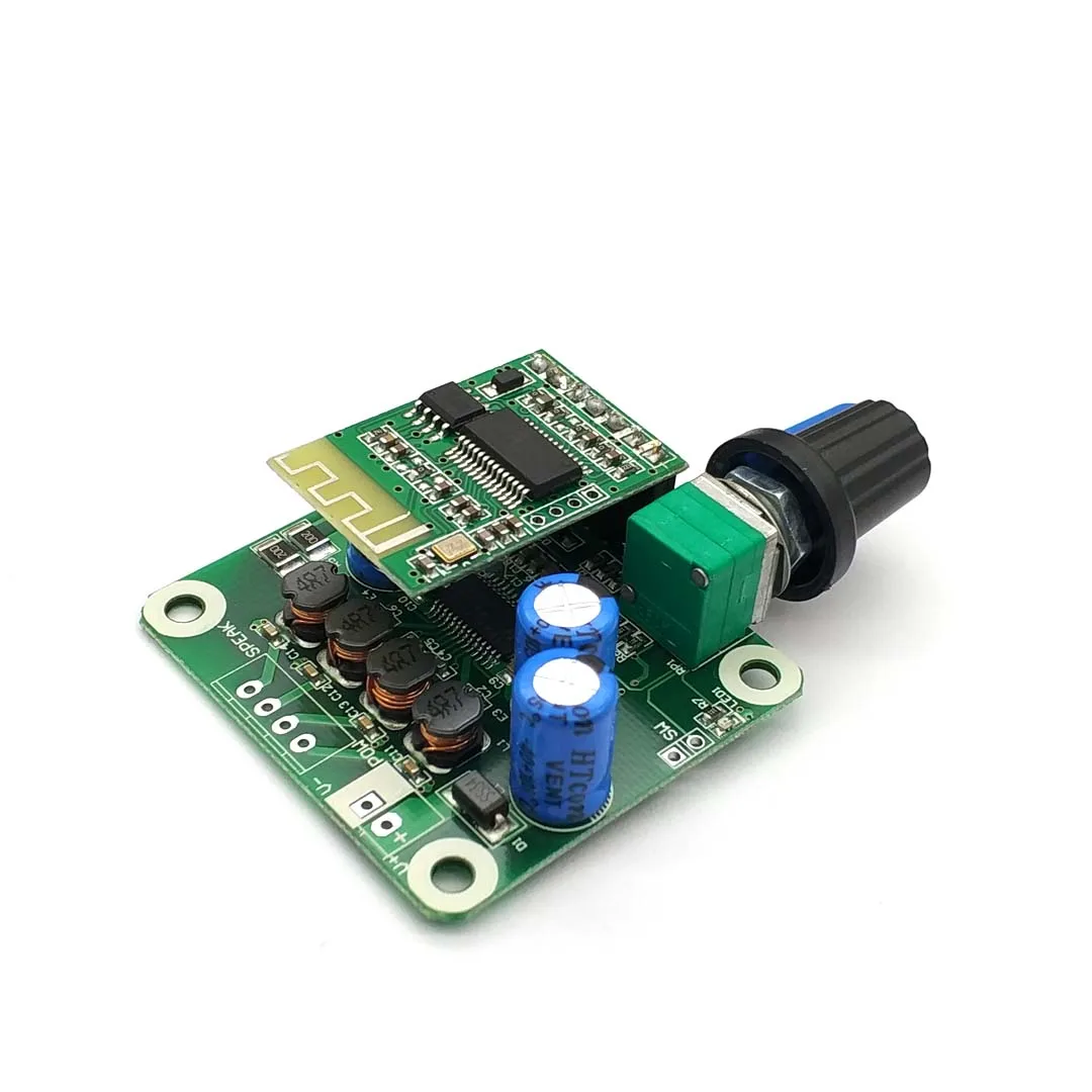 Bluetooth 4,2 TPA3110 15 Вт+ 15 Вт Цифровой стерео аудио Мощность модуль усилителя 12 V-24 V автомобиль для USB Динамик, Портативный Динамик