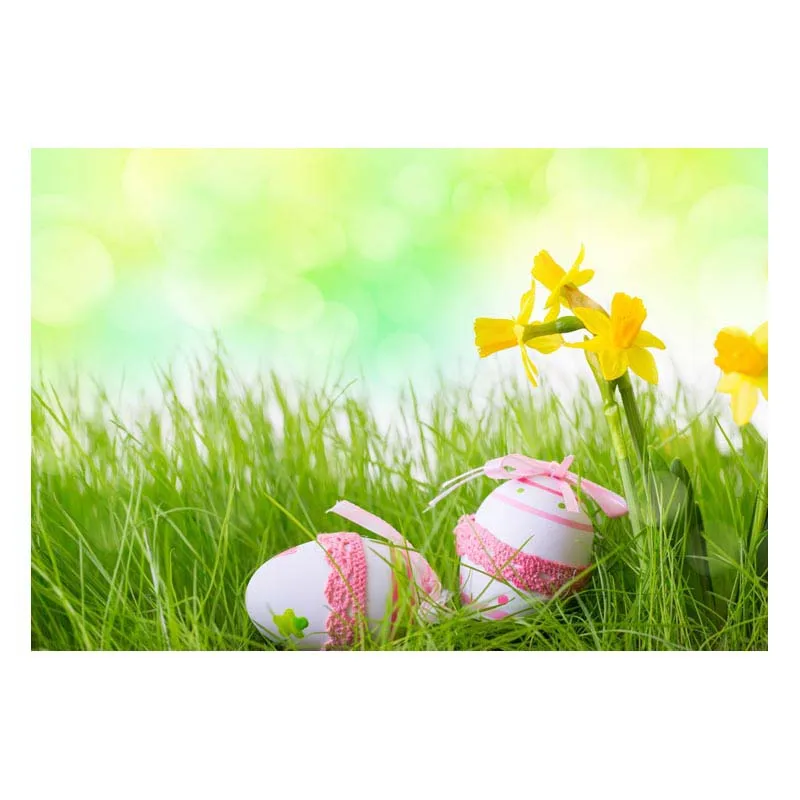 Spring scenic Easter-egg photo backdrops vinyl toy doll photography backgrounds for Studio kits fotografia GE-188 | Электроника