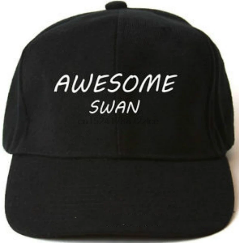 Потрясающая Персонализированная бейсболка с лебедем, рождественский подарок