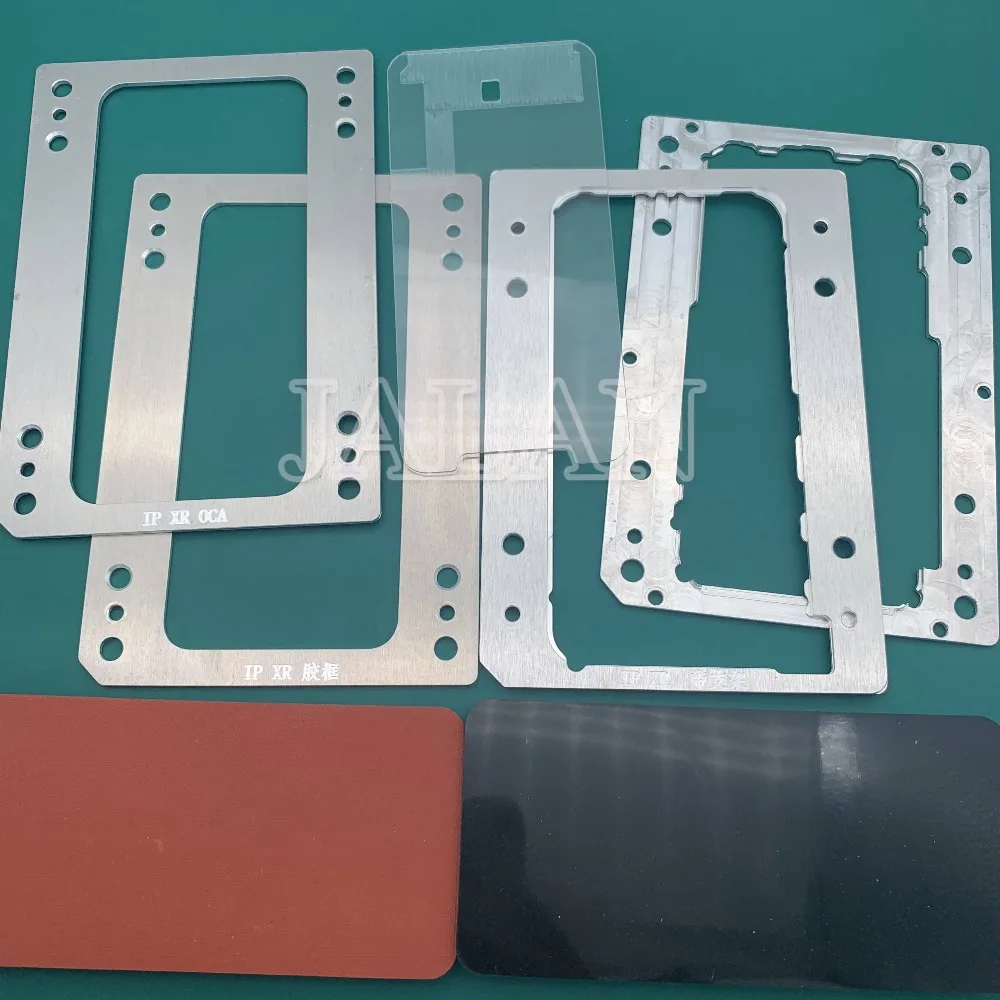 YMJ форма для ламинирования для iphone XR XS Max lcd стеклянная рамка OCA сенсорный экран форма для ламинирования с резиной для 11 5,8 6,1 6,5 дюйма