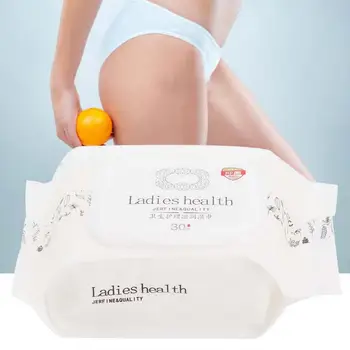 

Female Hygiene Product 3pcs Women Disposable Private Part Wet Wipes Alcohol-Free Anti-Itching Private Care Wet Wipes