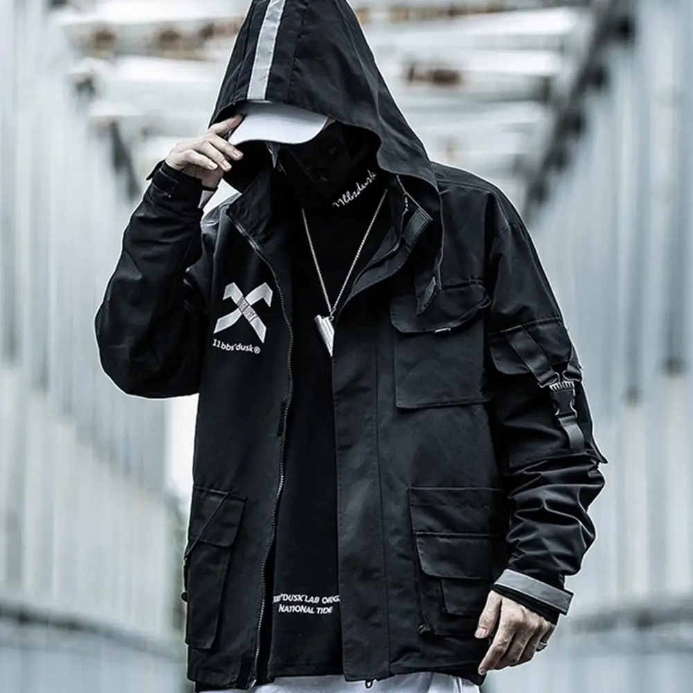 quilted coat with water and wind protection