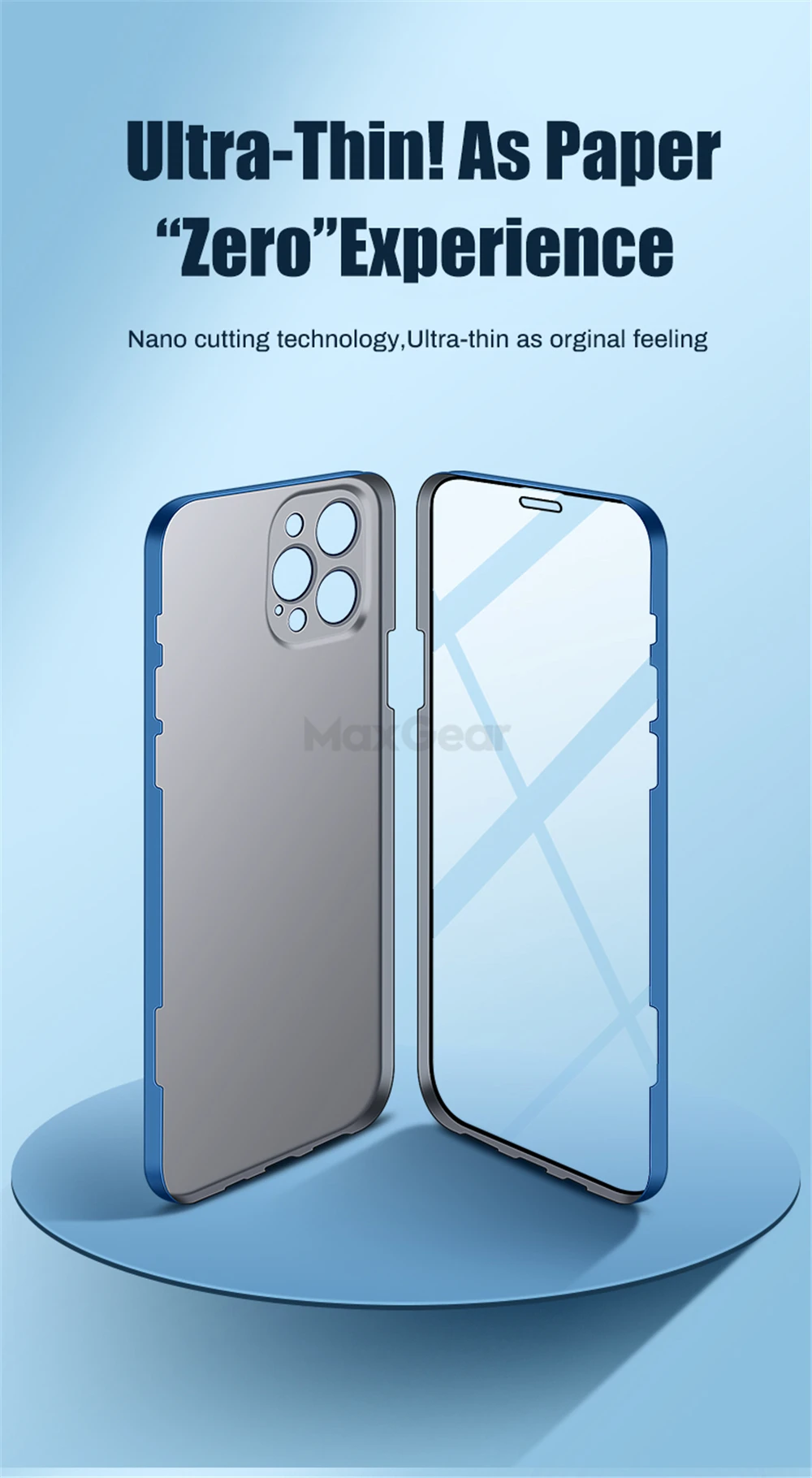 Ultra Thin 360 Full Cover Case For iPhone 12 Pro Max 13 Mini Coque Case For iPhone 11 Pro X XR XS Max 11Pro Tempered Glass Cover xr phone case