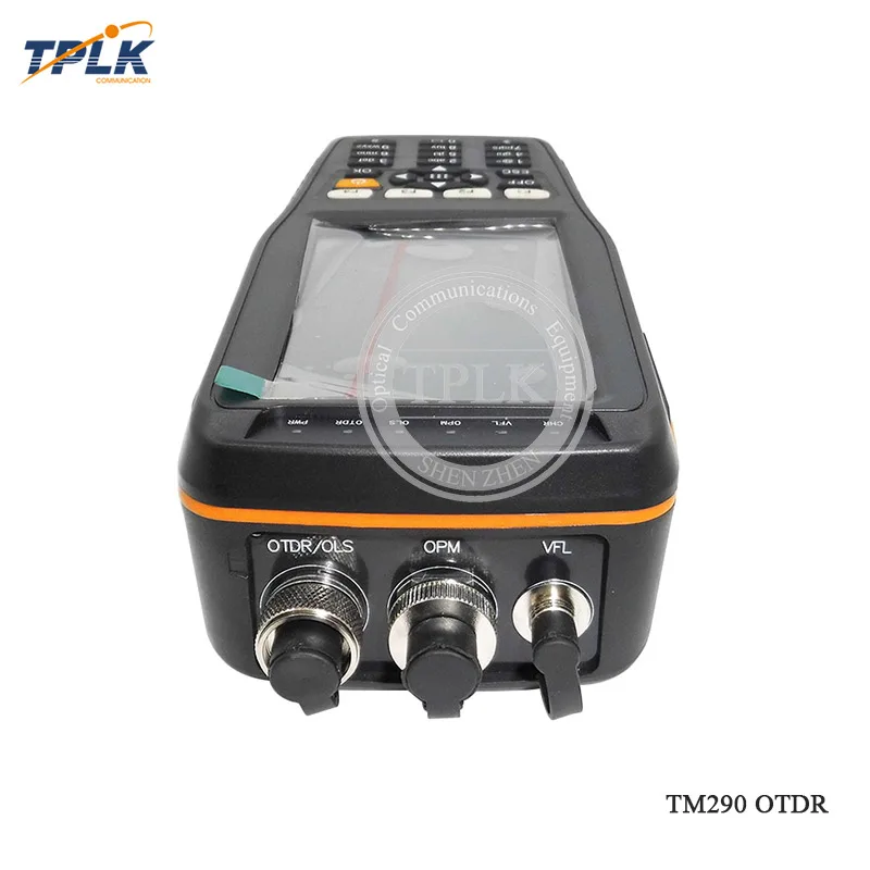 Горячая TM290 Мини Смарт OTDR 1310/1550nm с VFL/OPM/OLS сенсорный экран OTDR оптический рефлектометр времени домена