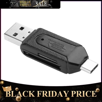 

High Speed 480Mbps OTG USB2.0 Type-C USB 3.1 Memory Card Reader For SD TF Micro SD Card Mobile Phone