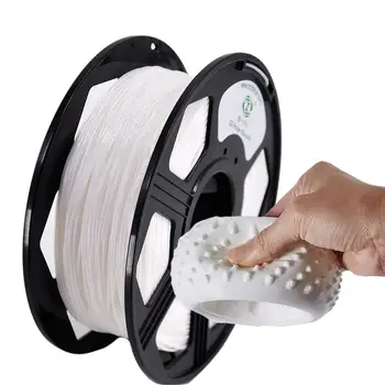 

YOYI tpu 3d filament Plastic for3D Printer 1.75mm Printing Materials white color
