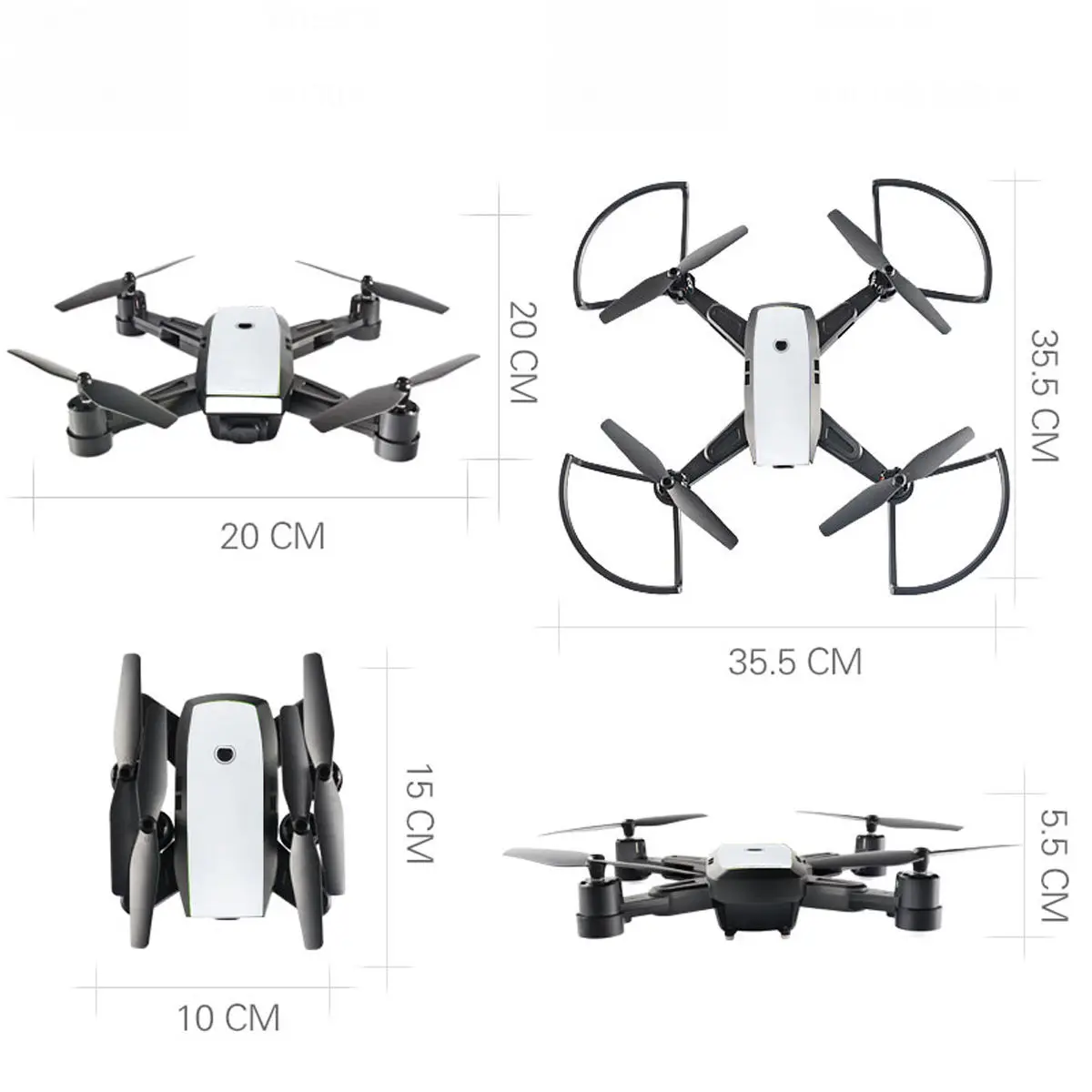 Складная камера дроны gps X28G двойной gps беспроводной RC Квадрокоптер камера Дрон 2,4 ГГц 4CH 720P 5MP VR двойная gps камера дроны