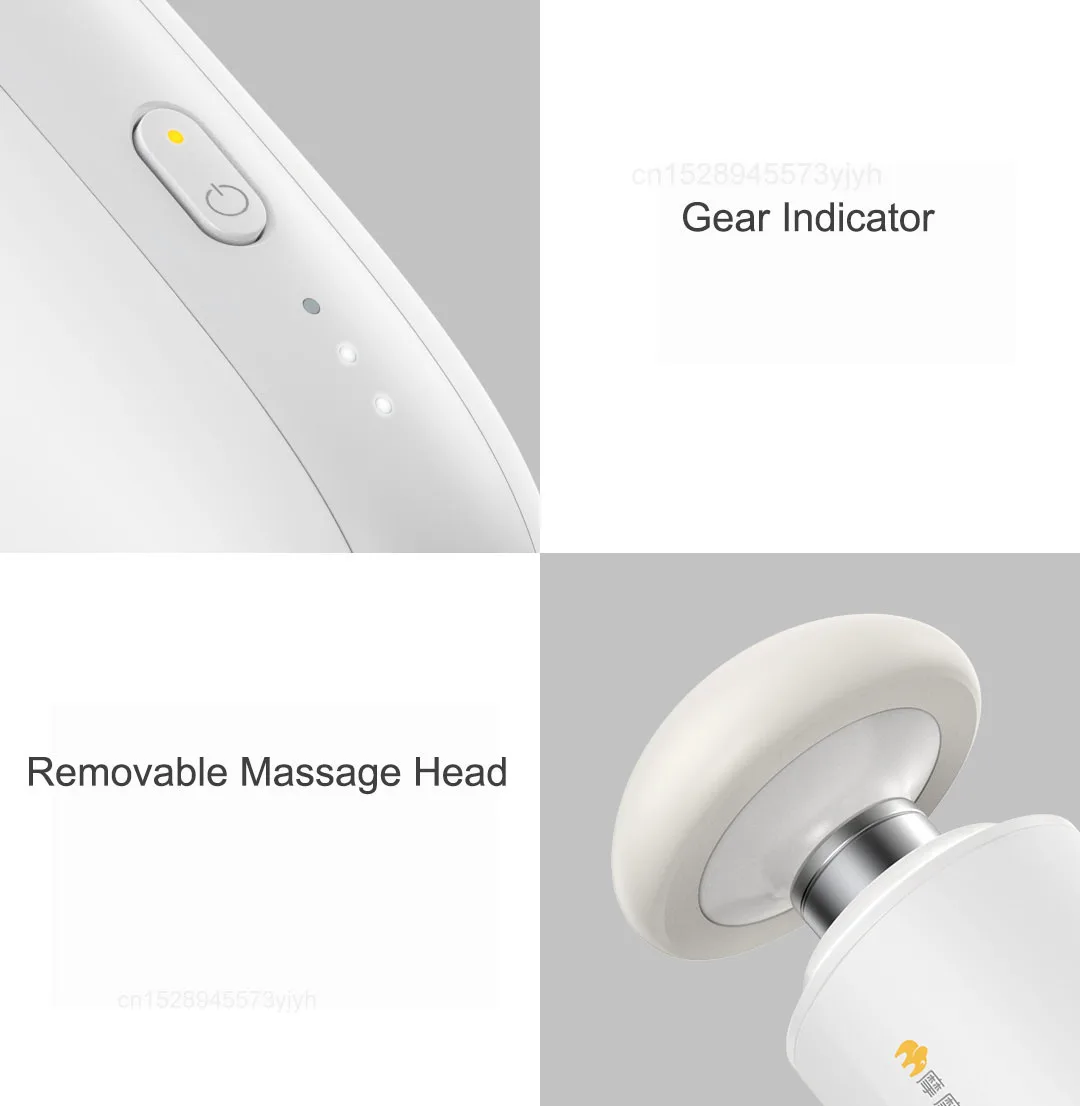 Youpin Momoda Double Head Mini Massger U Type Pocket Massage Gun description image 29
