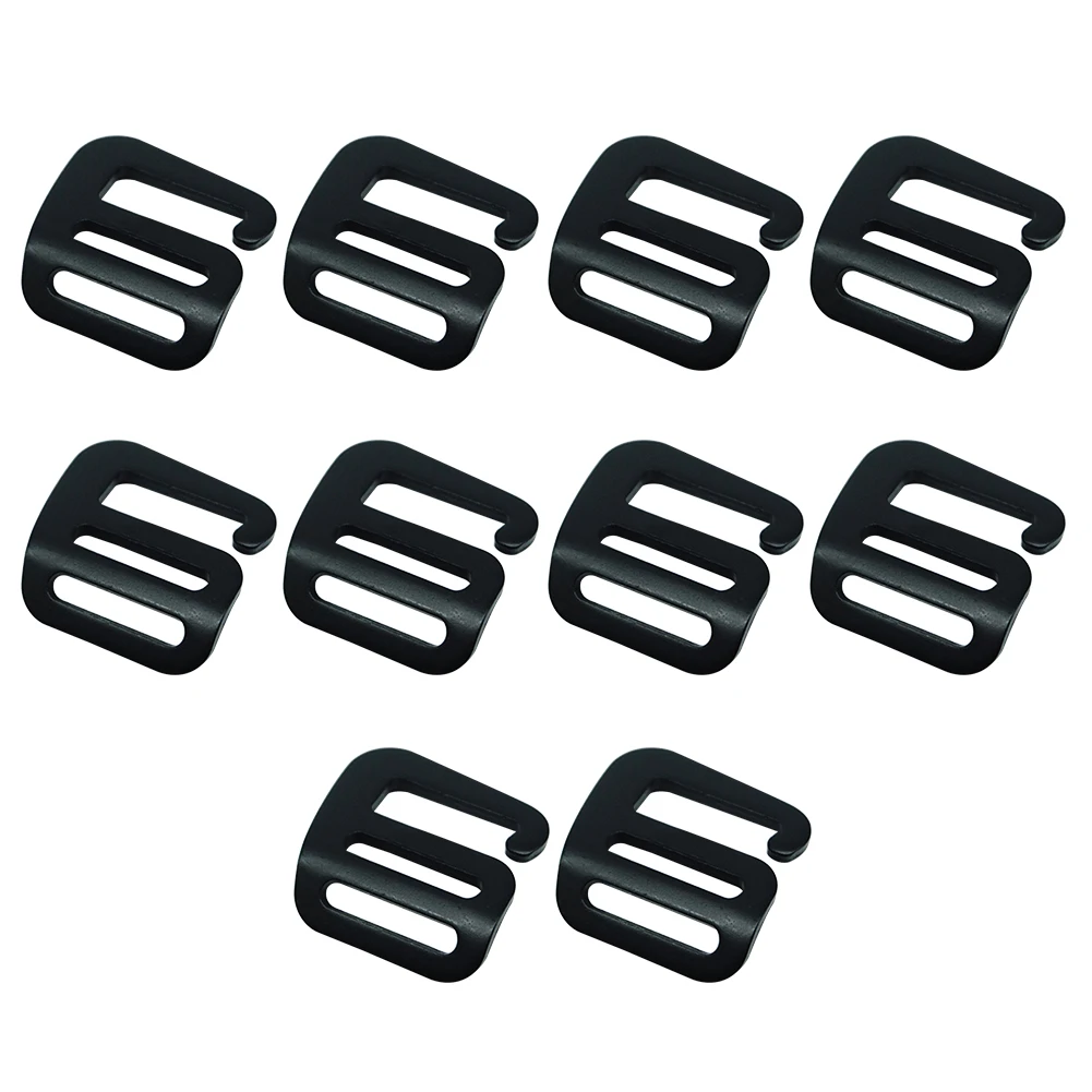 

10 Pcs Durable Quick Release Outdoor Metal Belt Backpack Strap Accessories Climbing Multifunctional Tools Webbing Buckle Fixing