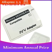 Новинка V5.0 SD2VITA PSVita карта памяти микро карта для PS Vita SD игровая карта 1000/2000 sd-карта слот адаптер 3,60 система sd-карта