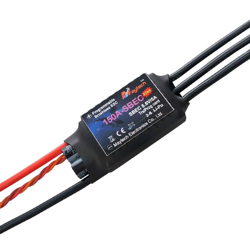 Бесщеточный Регулятор Скорости Maytech ESC 5 а 32 бит с в/5 А BEC 6S 25 в самолёт ESCs Дроны