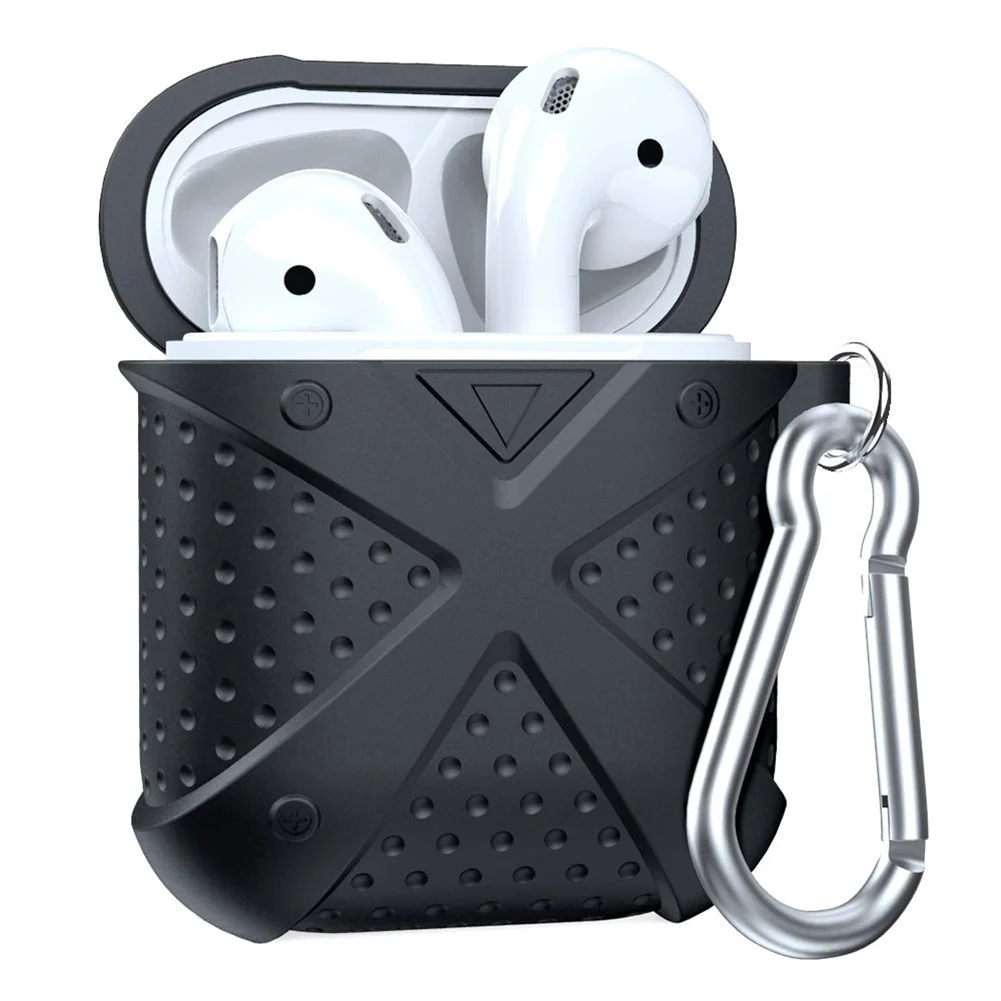 Силиконовый чехол для наушников анти капля защитная коробка AirPods| |