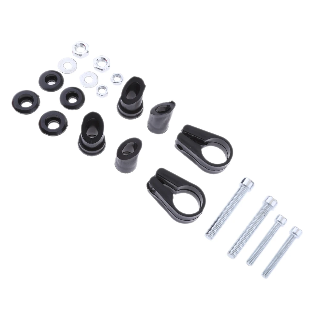 Motorcycle Handguards - 7/8inch 22mm Universal Hand Brush Guards Crash Protector plastic