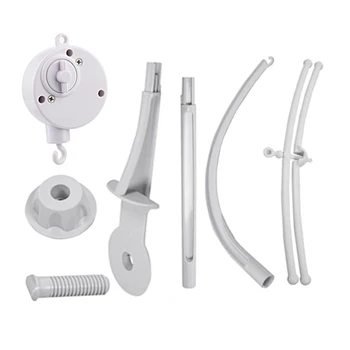 

Bed Bell Holder Clip Baby Crib Cot Mobile Gift Funny Musical Rack Toy Decor Rotary Hanging Arm Rack Accessories