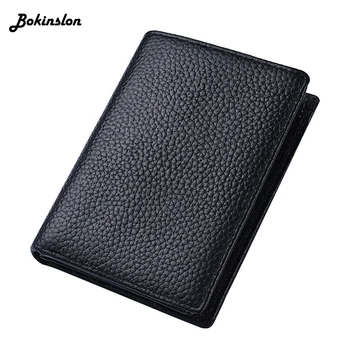 

Bokinslon Mans Short Wallet Fashion Horizontal Multi-Card Wallet Student Card bag Wallet Casual Male