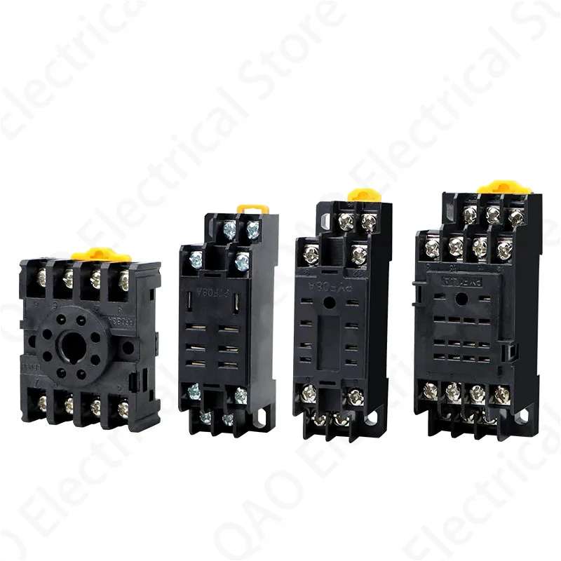

PTF08A PYF08A PYF14A Relay Base Socket For LY2NJ MY2NJ MY4NJ