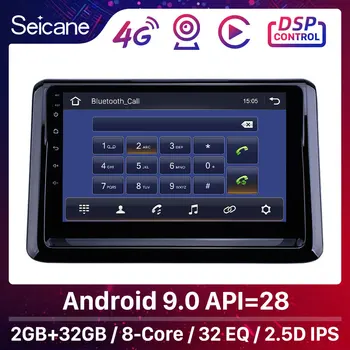 

Seicane 9" Android 9.0Car Multimedia player GPS Radio for 2014 Toyota Noah with WIFI HD Touchscreen support DVR Carplay DAB+