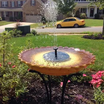 

New Solar Power Water Fountain Pump Solar Fontein Bird Fountain Water Floating Fountain Pond Garden Patio Decor Lawn Decoration