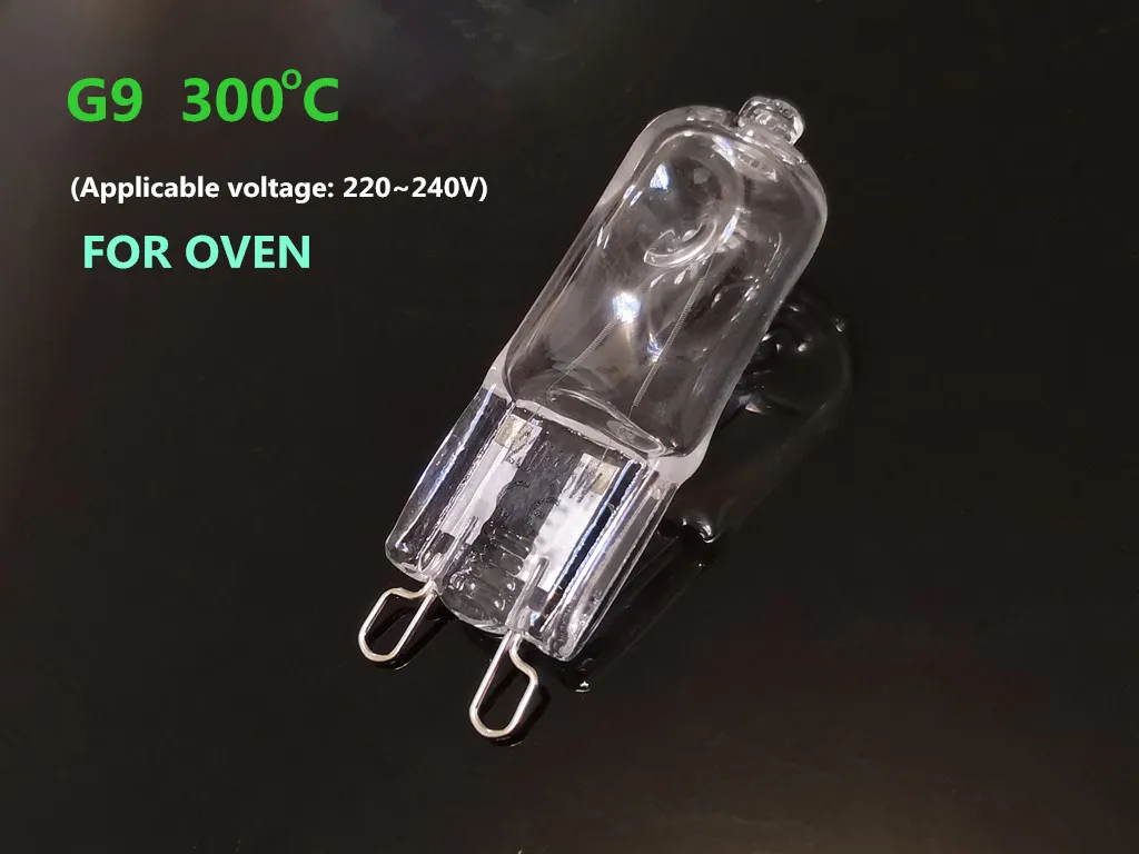 5 шт. галогенные высокотемпературные лампы G9 40 Вт 230 В 60 Вт|bulb lamp|g9 220v bulbg9 energy efficient