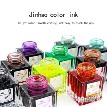 

30ml Colorful Glass bottled ink fountain Pen Portable Pen Ink Hight Quality Pen Ink Refill Cartridge School Office Supplies