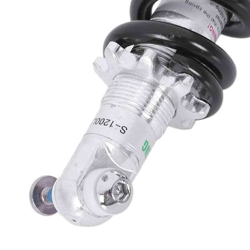 750 pounds Suspension Oscillation Shock Absorber in Aluminum for Mountain Bike, Black