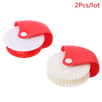 

Pastry Pie Decor Cutter Plastic Wheel Roller For Pizza Pastry Crust Baking Cutter Kitchen Pizza Pastry Lattice Cutter Tool