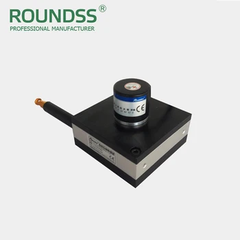 

rongde high tech shaft 4000mm printer analog output draw wire rope displacement linear position sensor