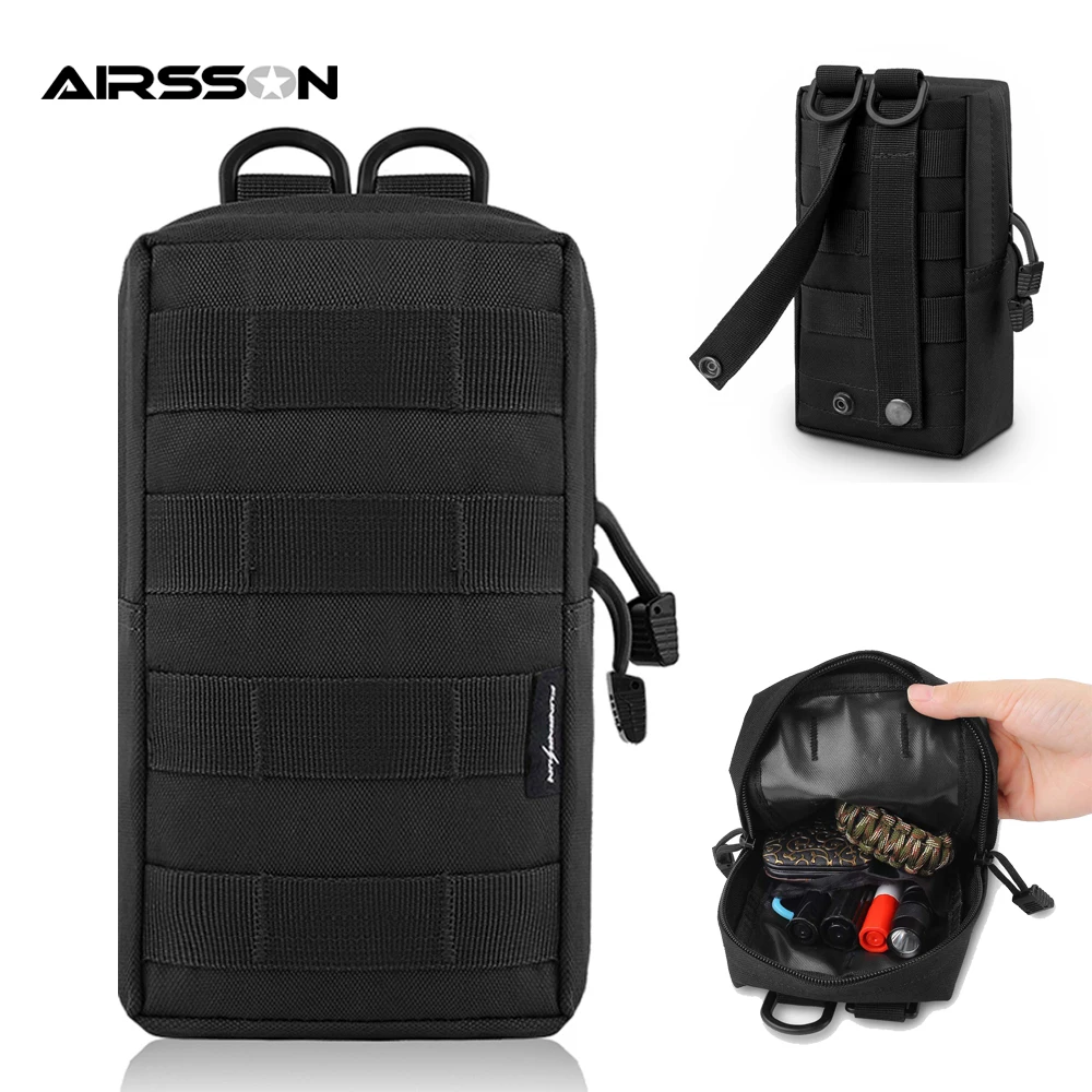 600D Airsoft Sports Molle Pouch Tactical Utility Bags for Vest Backpack