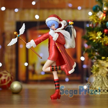 

SEGA Scenery EVA Evangelion Luan Polly Christmas PVC Figure Toys Figurals