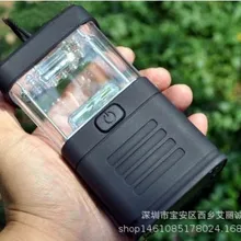 11led кемпинговый светильник черный и белый с фонарик с узором открытый тент светильник для кемпинга